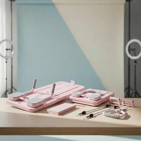Paco Portable Pilates Reformer - Pink